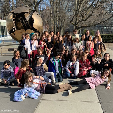 WCS kids at the United Nations for World Wildlife Day 1